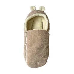 KAISER HUKKY Babyschalen Fußsack Warm Sand*Kinder Kindersitz Zubehör