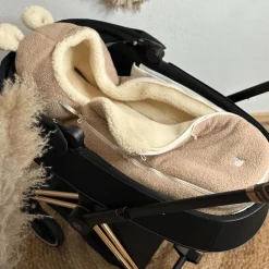 KAISER HUKKY Babyschalen Fußsack Warm Sand*Kinder Kindersitz Zubehör