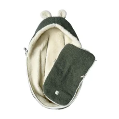 KAISER HUKKY Babyschalen Fußsack Mineral Green*Kinder Kindersitz Zubehör