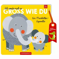 COPPENRATH Ich werde mal so groß wie du Messlatten Leporello wilde Welt*Kinder Kinderbücher