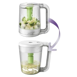 PHILIPS AVENT 2-in-1 Dampfgarer und Mixer SCF870/20* Babykostwärmer