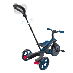 GLOBBER 4in1 Explorer Trike Blau*Kinder Kinderfahrzeuge