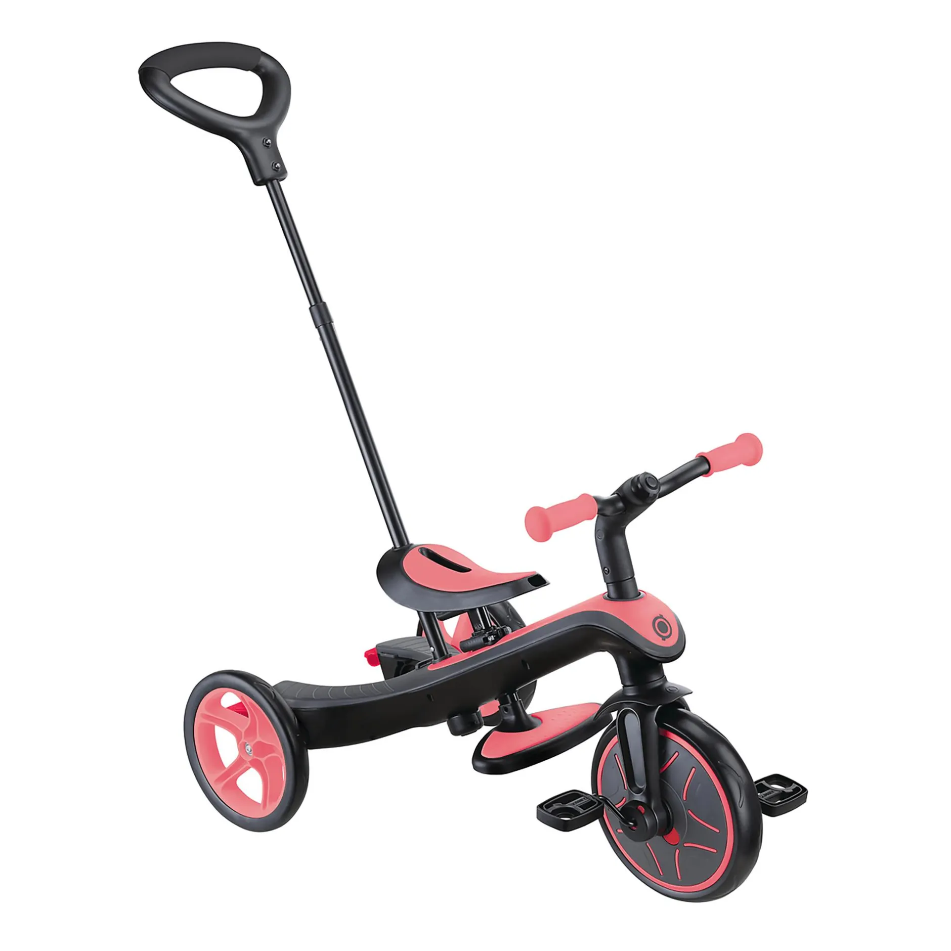 GLOBBER 4in1 Explorer Trike Coral Pink*Kinder Kinderfahrzeuge