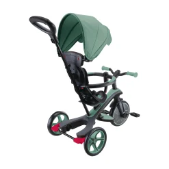 GLOBBER 4in1 Explorer Trike Olivgrün*Kinder Kinderfahrzeuge