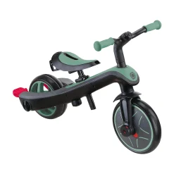 GLOBBER 4in1 Explorer Trike Olivgrün*Kinder Kinderfahrzeuge