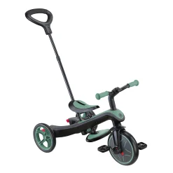 GLOBBER 4in1 Explorer Trike Olivgrün*Kinder Kinderfahrzeuge