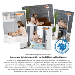 reer 2in1 FeelWell Wickeltisch-Wärmestrahler* Heizstrahler