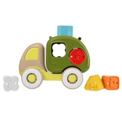 chicco 2in1 Form-Sortierwagen Recycling Lorry ECO+*Kinder Holzspielzeug