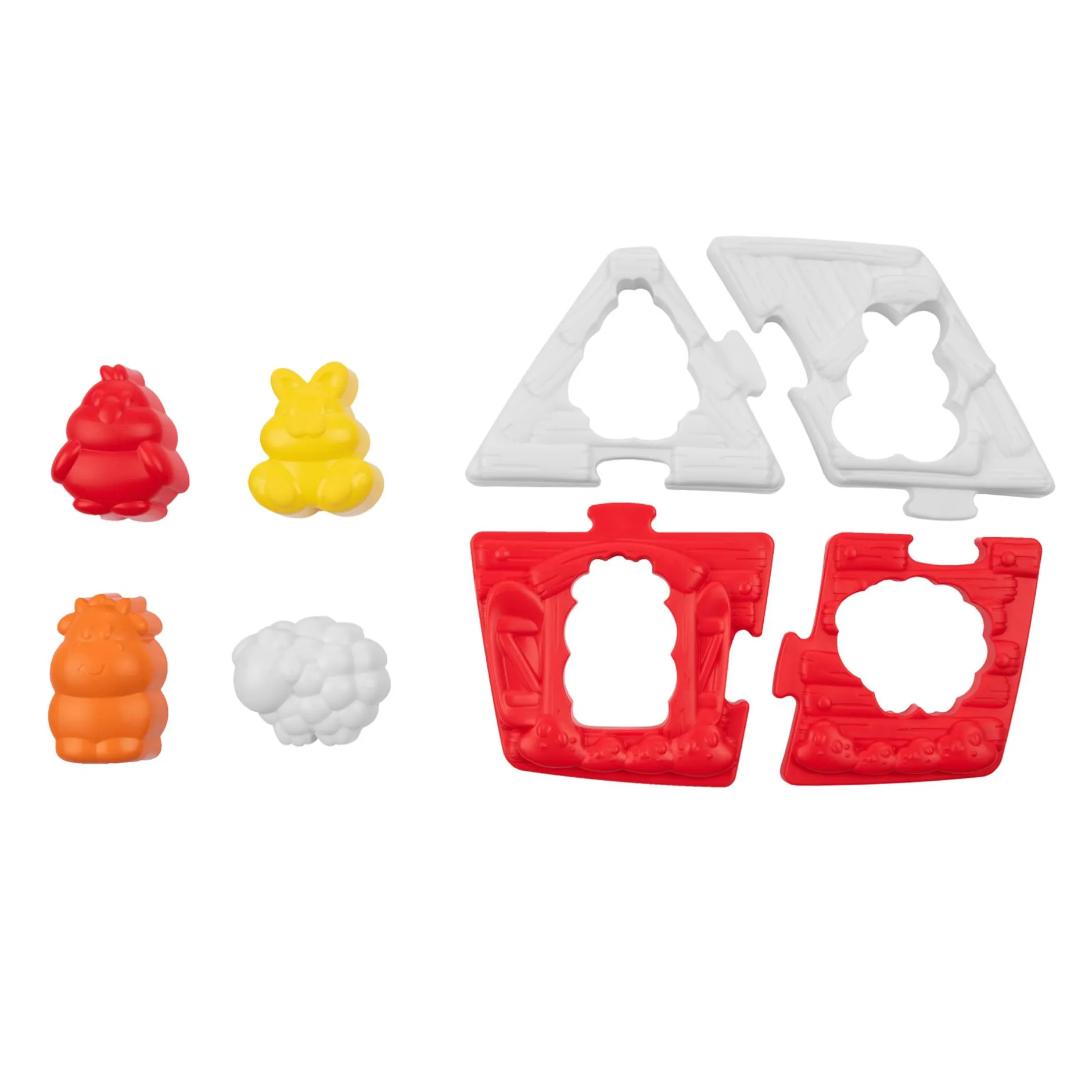 chicco 2IN1 Haus & Bauernhof Puzzle*Kinder Lernspielzeug