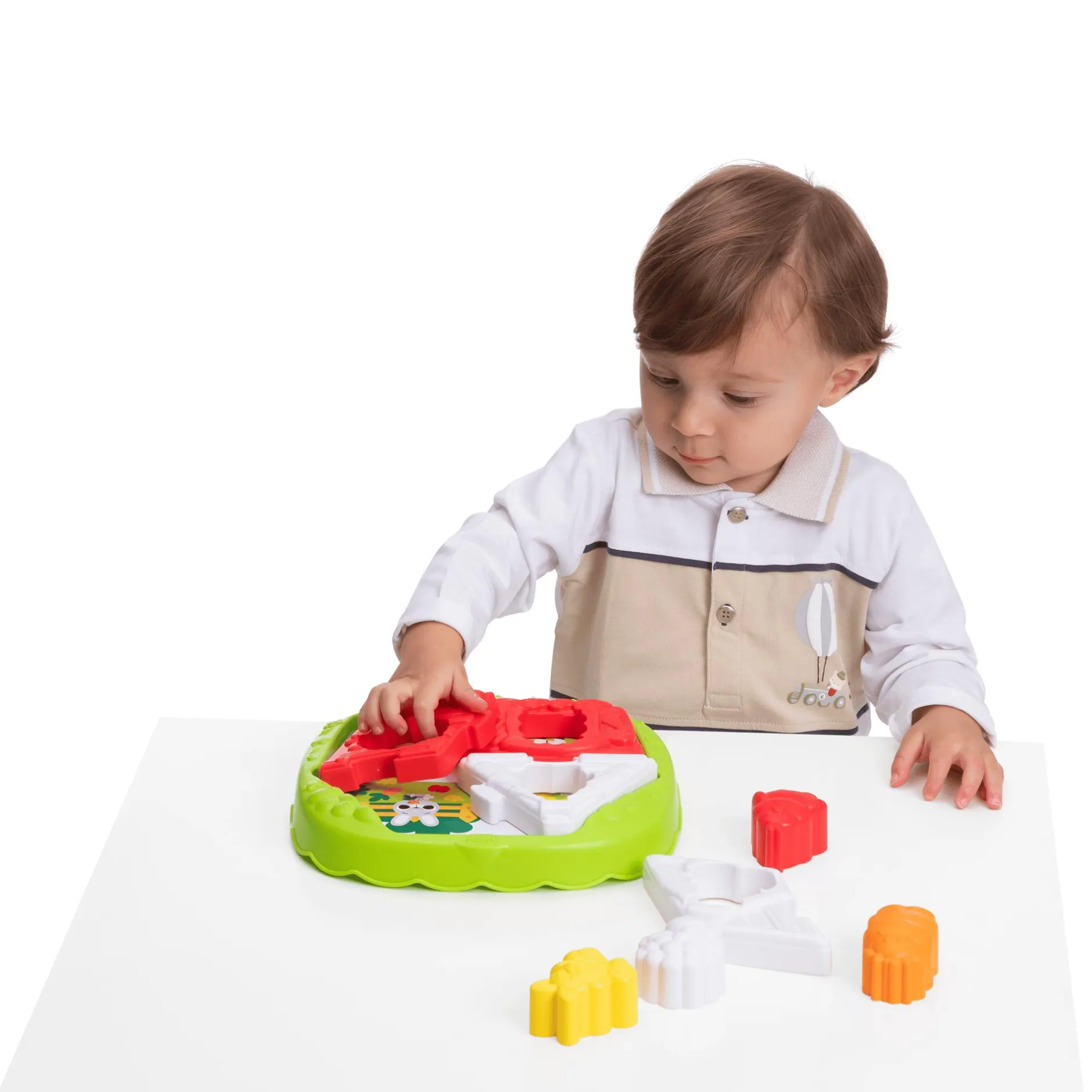 chicco 2IN1 Haus & Bauernhof Puzzle*Kinder Lernspielzeug