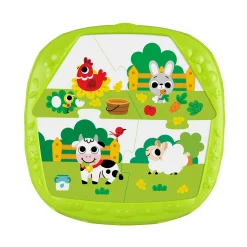 chicco 2IN1 Haus & Bauernhof Puzzle*Kinder Lernspielzeug