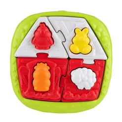 chicco 2IN1 Haus & Bauernhof Puzzle*Kinder Lernspielzeug