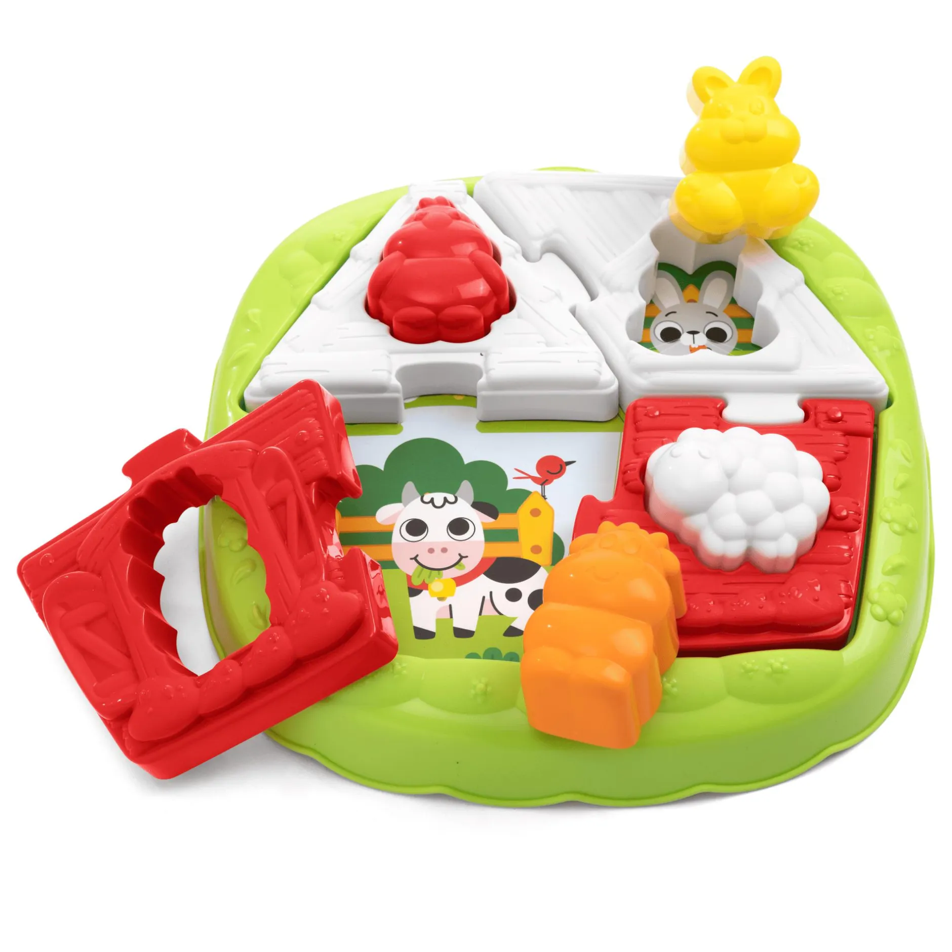 chicco 2IN1 Haus & Bauernhof Puzzle*Kinder Lernspielzeug