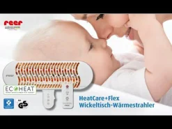 reer 2in1 HeatCare+ Flex Wickeltisch-Wärmestrahler* Heizstrahler
