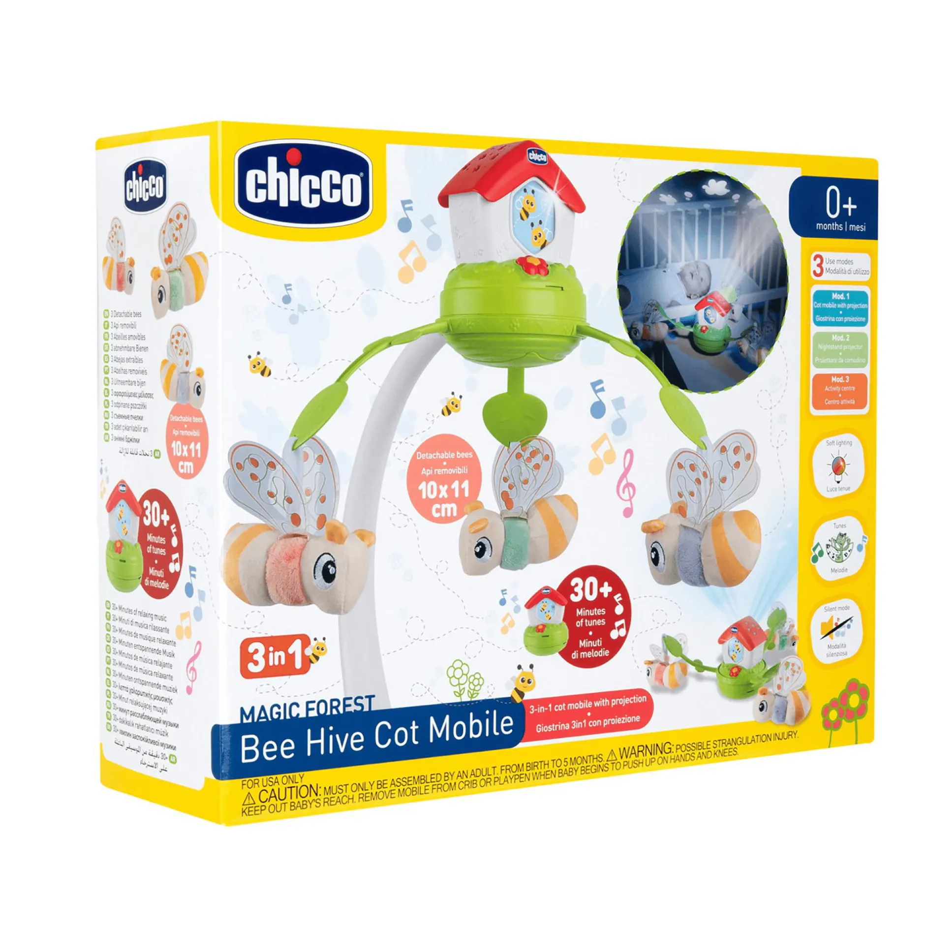 chicco 3in1 Mobile Bienenhaus mit Projektion* Mobilés