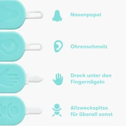 Frida baby 3in1 Nasen-, Nägel- und Ohrenreiniger* Hausapotheke