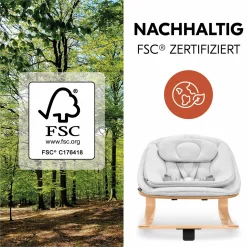 hauck 3in1-Holzwippe Eco* Wippen|Hochstuhl Zubehör