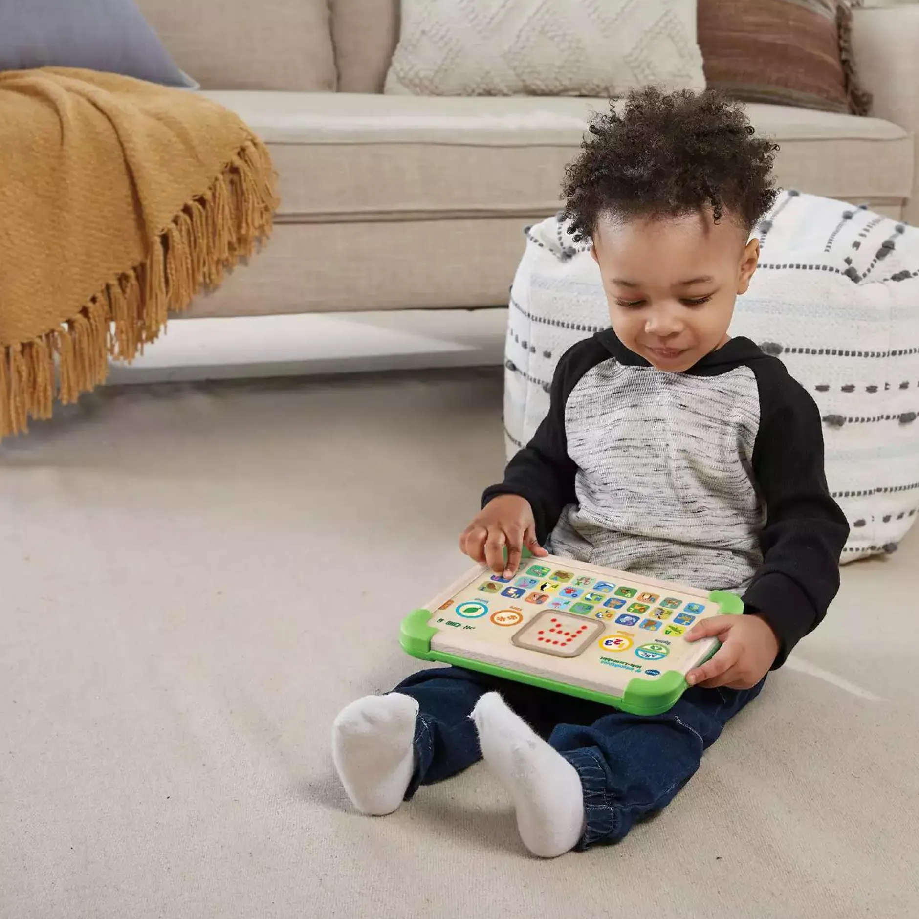 vtech Interaktives Holz-Lerntablet*Kinder Lernspielzeug|Interaktives Spielzeug
