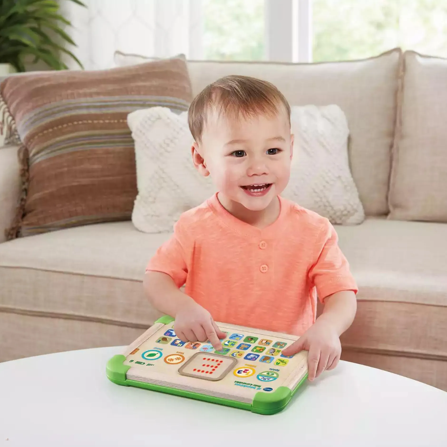 vtech Interaktives Holz-Lerntablet*Kinder Lernspielzeug|Interaktives Spielzeug