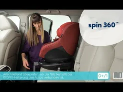 Joie i-Spin 360 Moonlight*Kinder Kindersitze Isofix|Reboarder 0-18 Kg, Gruppe 0+/1