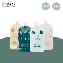 babymoov ISY 20 x Quetschbeutel wiederverwendar* Flaschen & Sauger
