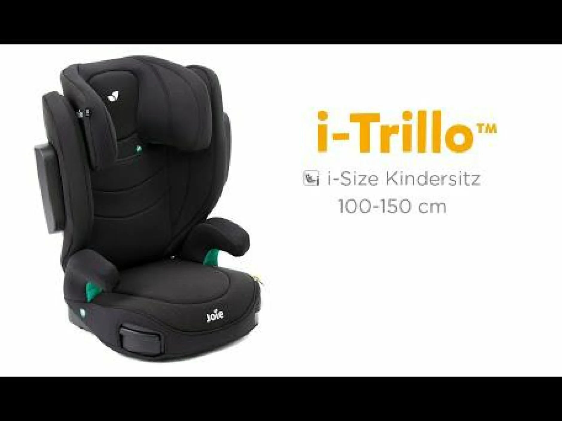 Joie i-Trillo Thunder*Kinder Kindersitze 15-36 Kg, Gruppe 2/3