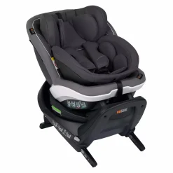 BeSafe iZi Turn B i-Size Metallic Mélange*Kinder Reboarder 0-18 Kg, Gruppe 0+/1