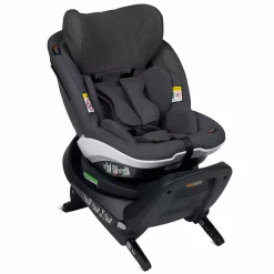 BeSafe iZi Turn i-Size Anthracite Mesh*Kinder Reboarder 0-18 Kg, Gruppe 0+/1