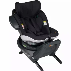 BeSafe iZi Turn i-Size Fresh Black Cab*Kinder Reboarder 0-18 Kg, Gruppe 0+/1