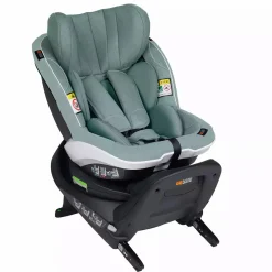 BeSafe iZi Turn i-Size Green Mélange*Kinder Reboarder 0-18 Kg, Gruppe 0+/1