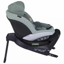 BeSafe iZi Turn i-Size Green Mélange*Kinder Reboarder 0-18 Kg, Gruppe 0+/1