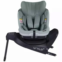 BeSafe iZi Turn i-Size Green Mélange*Kinder Reboarder 0-18 Kg, Gruppe 0+/1