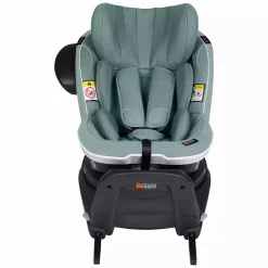 BeSafe iZi Turn i-Size Green Mélange*Kinder Reboarder 0-18 Kg, Gruppe 0+/1