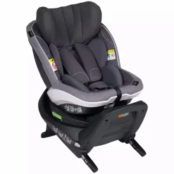 BeSafe iZi Turn i-Size Metallic Mélange*Kinder Reboarder 0-18 Kg, Gruppe 0+/1