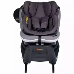 BeSafe iZi Twist B i-Size Metallic Mélange*Kinder Kindersitze Isofix|Reboarder 0-18 Kg, Gruppe 0+/1