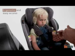BeSafe iZi Twist i-Size Fresh Black Cab*Kinder Kindersitze Isofix|Reboarder 0-18 Kg, Gruppe 0+/1