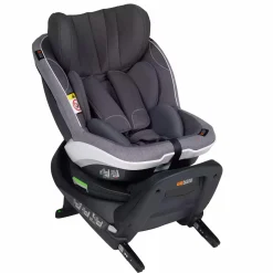 BeSafe iZi Twist i-Size Metallic Mélange*Kinder Kindersitze Isofix|Reboarder 0-18 Kg, Gruppe 0+/1