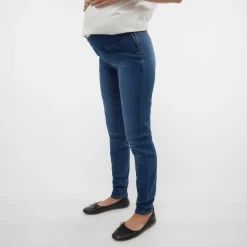 Mamalicious Jeggings Medium Blue Denim* Umstandshosen