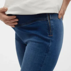 Mamalicious Jeggings Medium Blue Denim* Umstandshosen