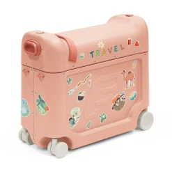 STOKKE JetKids™ BedBox™ Coral Pink*Kinder Kinderkoffer|Reisebetten & Zubehör