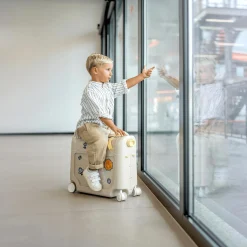 STOKKE JetKids™ BedBox™ Moonglow White*Kinder Kinderkoffer|Reisebetten & Zubehör