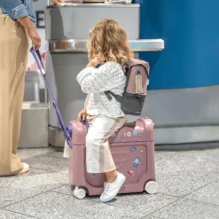STOKKE Jetkids™ Bundle BedBox™ & Crew Back Pack Hazy c*Kinder Kinderkoffer|Kinderrucksäcke