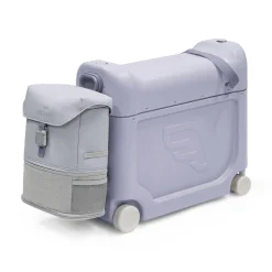 STOKKE Jetkids™ Bundle BedBox™ & Crew Back Pack Arctic Blue*Kinder Kinderkoffer|Kinderrucksäcke