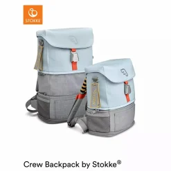 STOKKE JetKids™ Crew Backpack Blue Sky*Kinder Kinderrucksäcke