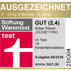 Britax Ru00f6mer JOCKEY PRO Harbor Blue* Fahrradsitze