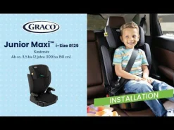 GRACO Junior Maxi i-Size Navy*Kinder Kindersitze 15-36 Kg, Gruppe 2/3
