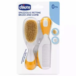 chicco Kamm + Haarbürste mit Naturborsten* Hausapotheke