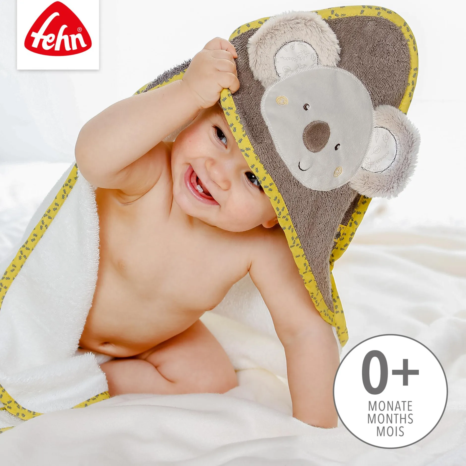 fehn Kapuzenbadetuch Australia Koala* Badetextilien|Badetextilien