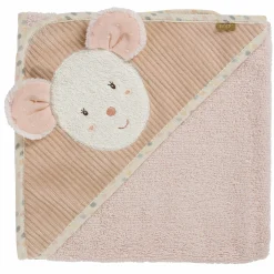 fehn Kapuzenbadetuch Maus* Badetextilien|Badetextilien
