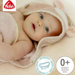 fehn Kapuzenbadetuch Maus* Badetextilien|Badetextilien